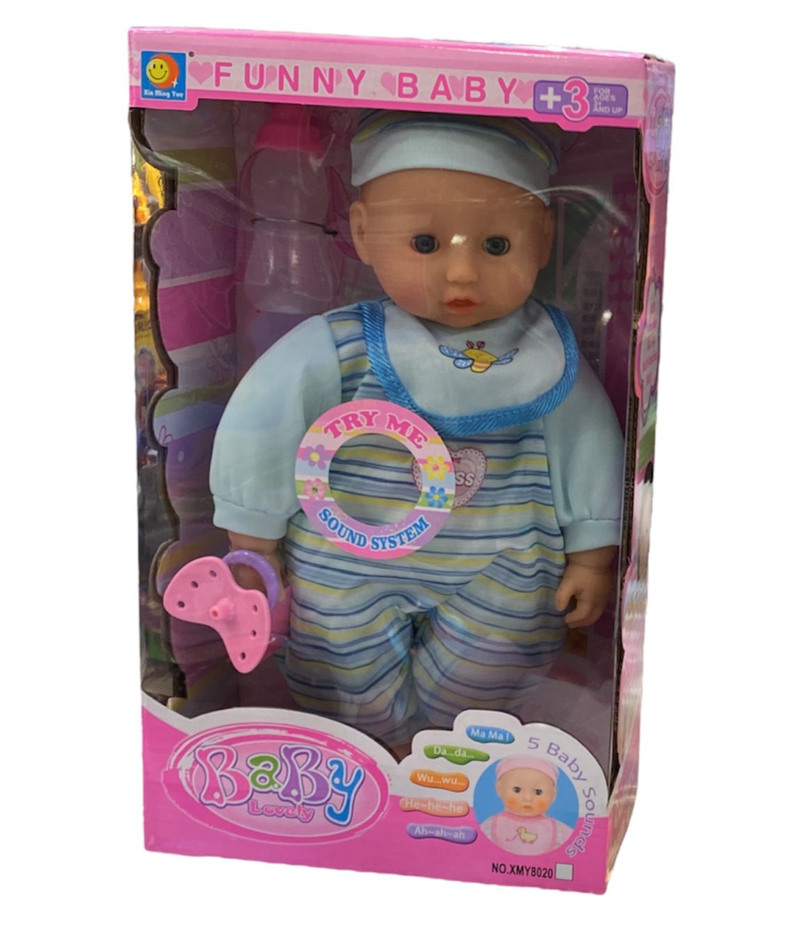 MUÑECA FUNNY BABY SONIDOS